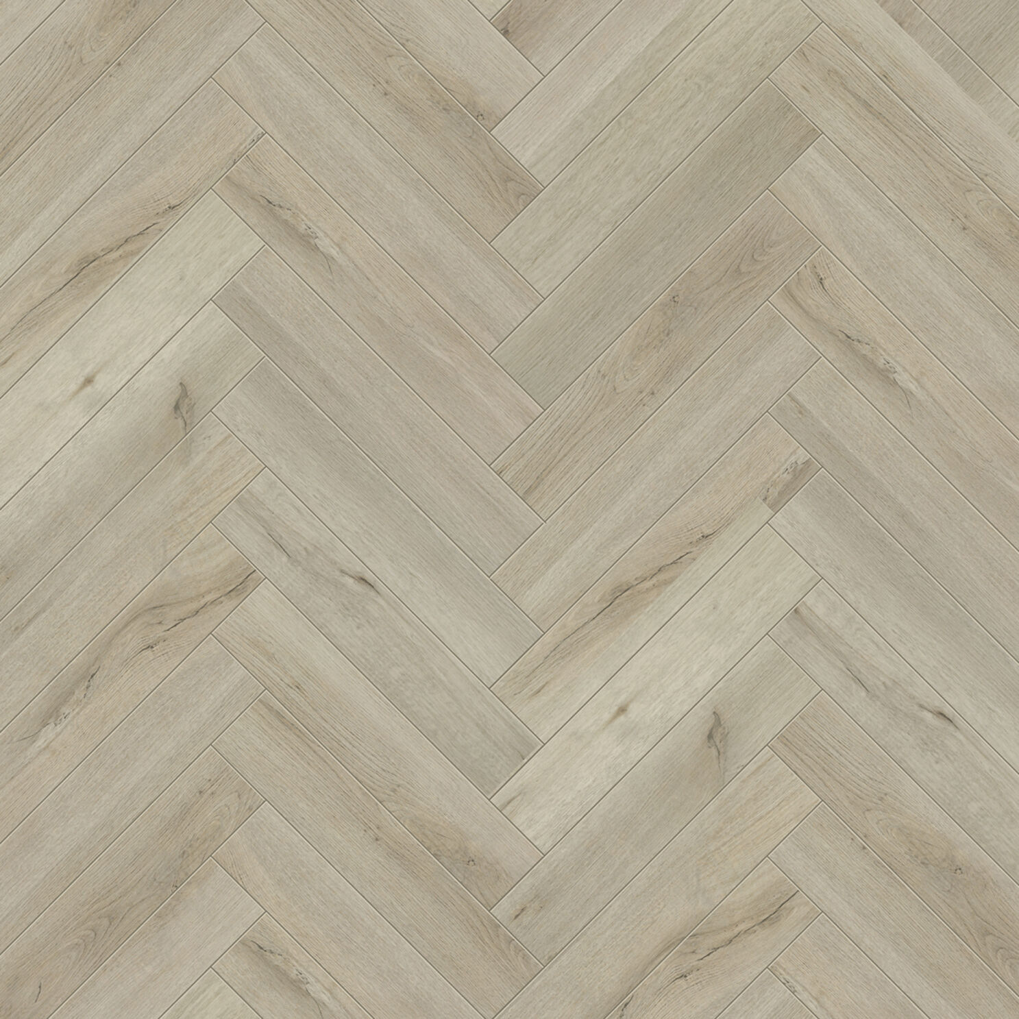 Color sample Aqua-Step - SPC floor - Herringbone Leeds - Light brown - 610x122x4,5mm